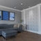 Ekena Millwork Small Fraser Decorative Fretwork Wall Panels in Architectural Grade PVC, 11 3/8"W x 11 3/8"H x 3/8"T WALP12X12FSR - alternate 6
